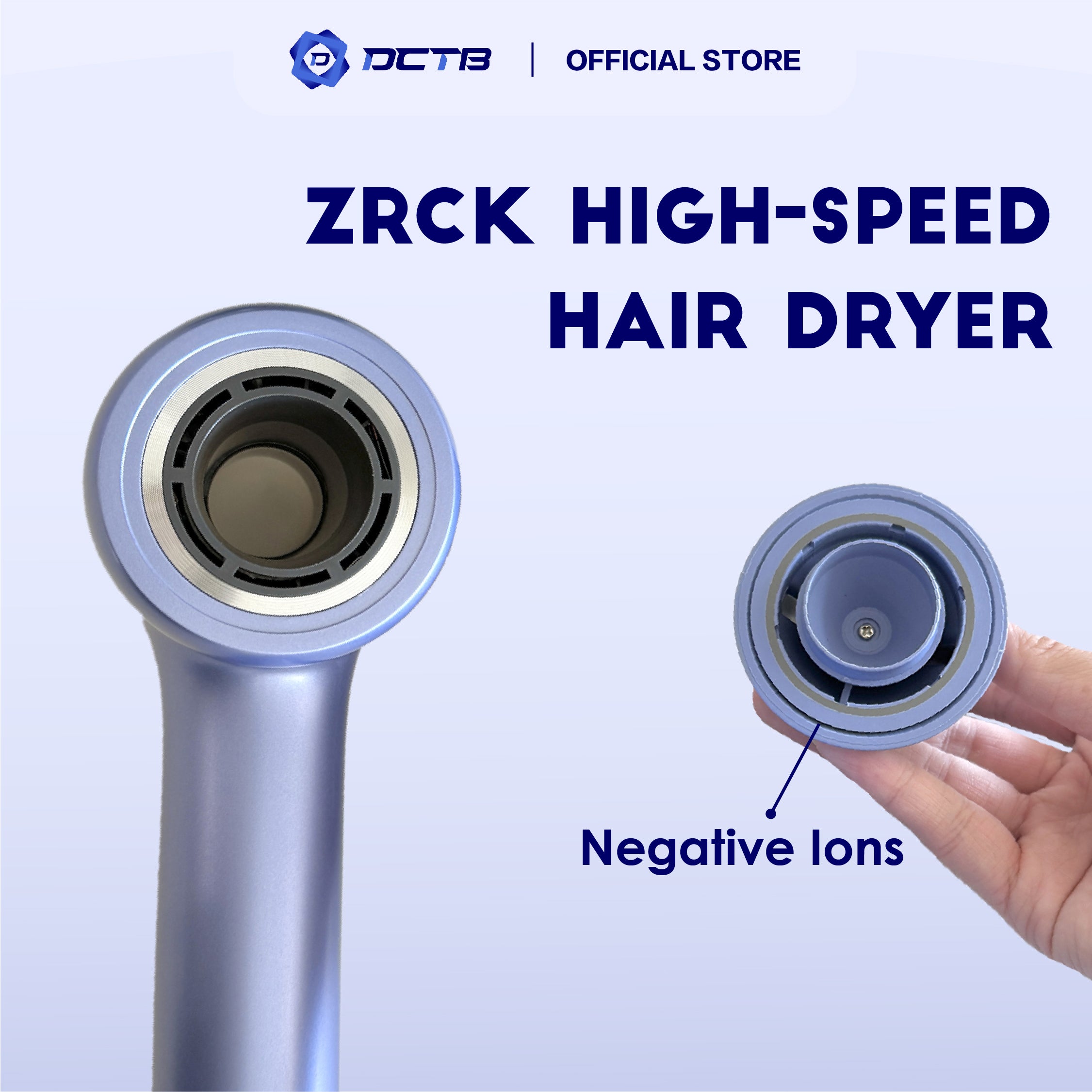 ZRCK High-Speed Hair Dryer - DCTB